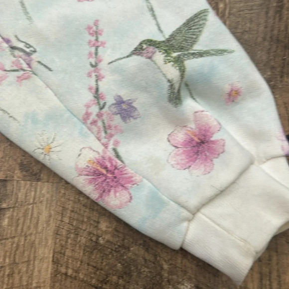 Vintage Artisans Screen Printing & Embroidery Floral Hummingbird Cardigan - Picture 14 of 14